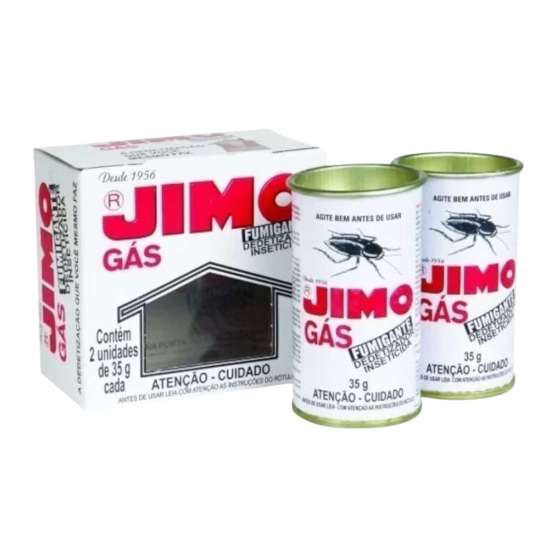 Bomba Fumigante Insecticida Jimo Gas x2 Bomba Fumigante Insecticida Jimo Gas x2