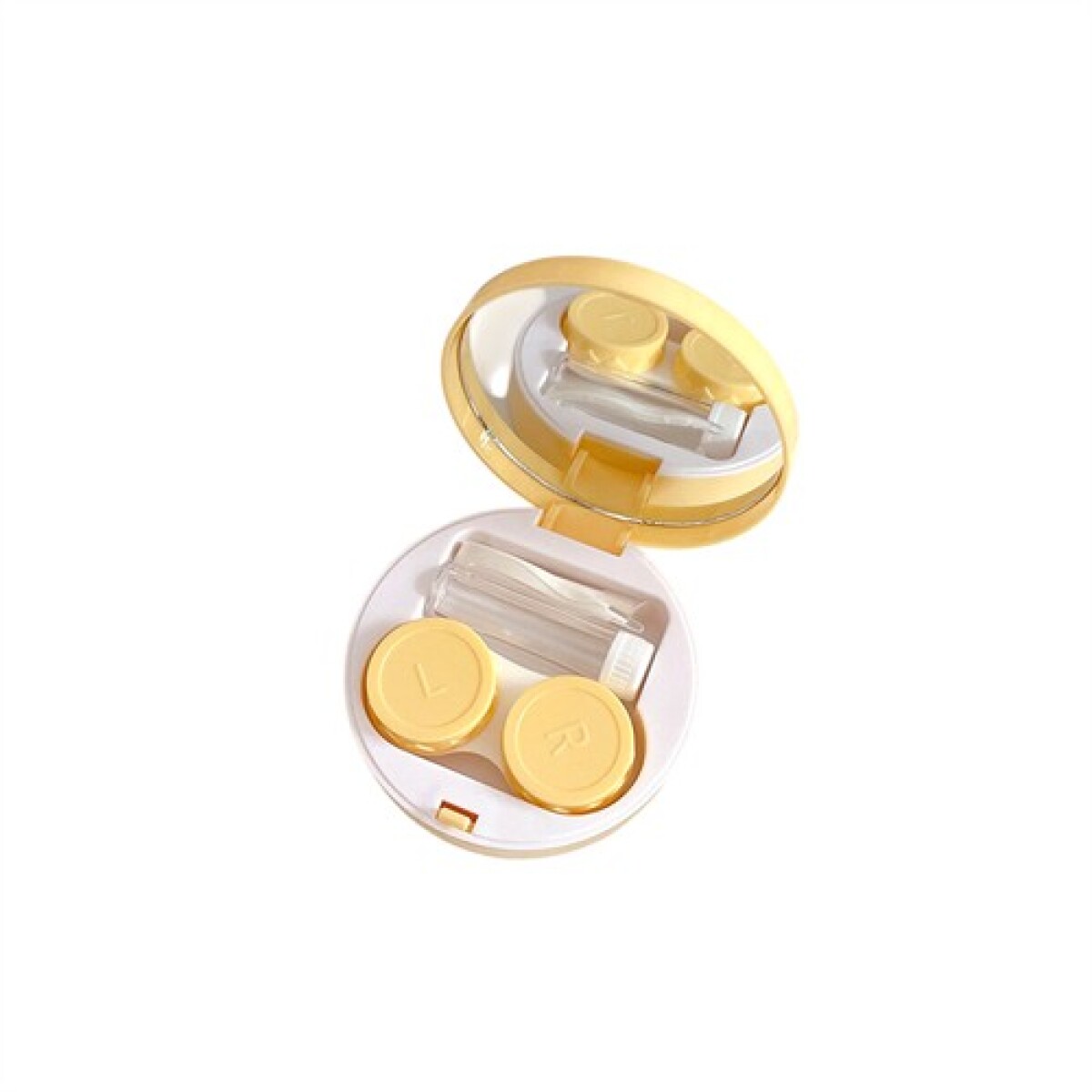Estuche para lentes de contacto - Amarillo 