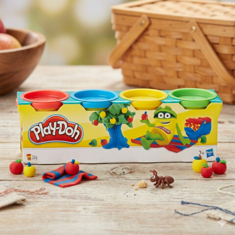 Play Doh Pack X 4 Mini Latas De Masa Hasbro U