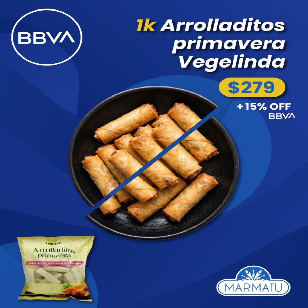 Arrolladitos Primavera Vegetales 1k Vegelinda 
