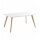 Mesa Eames Rectangular Blanca Patas Calidad Precio Blanco