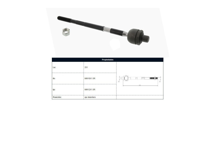 Mate Chev Spark 98-22 Der/Izq Mate Chev Spark 98-22 Der/Izq