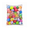 Pelotas de goma 4,5 cm pack 50 unidades Pelotas de goma 4,5 cm pack 50 unidades