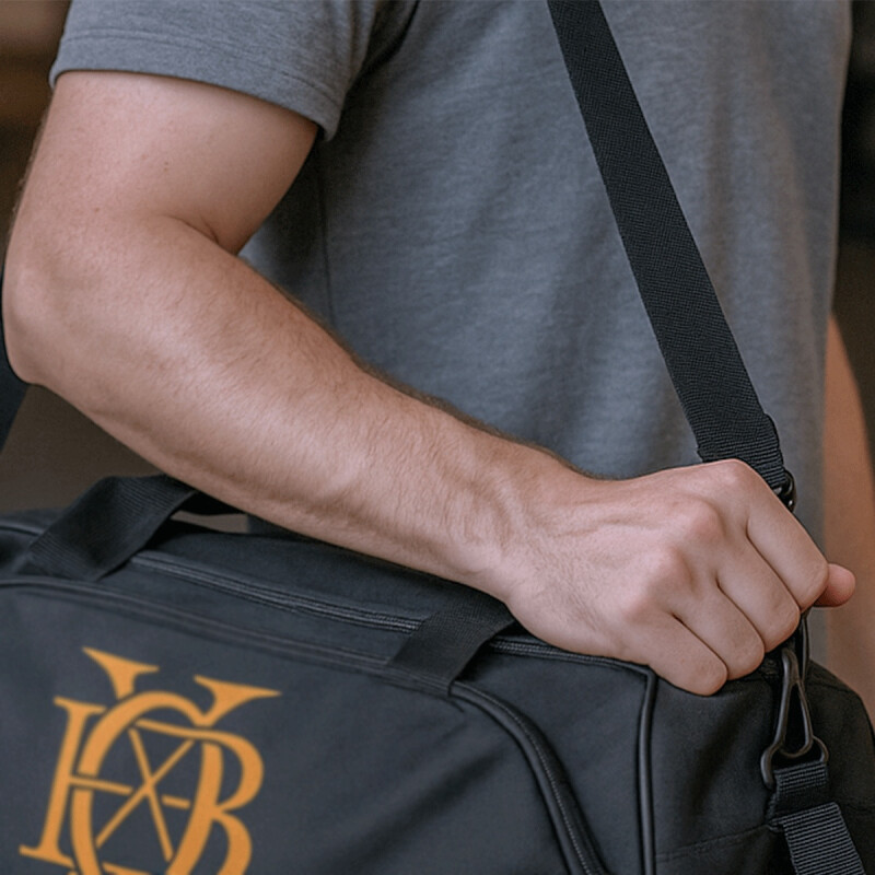 Bolso Mediano Oxbridge Tour Negro Viaje Gym Con Correa Bolso Mediano Oxbridge Tour Negro Viaje Gym Con Correa