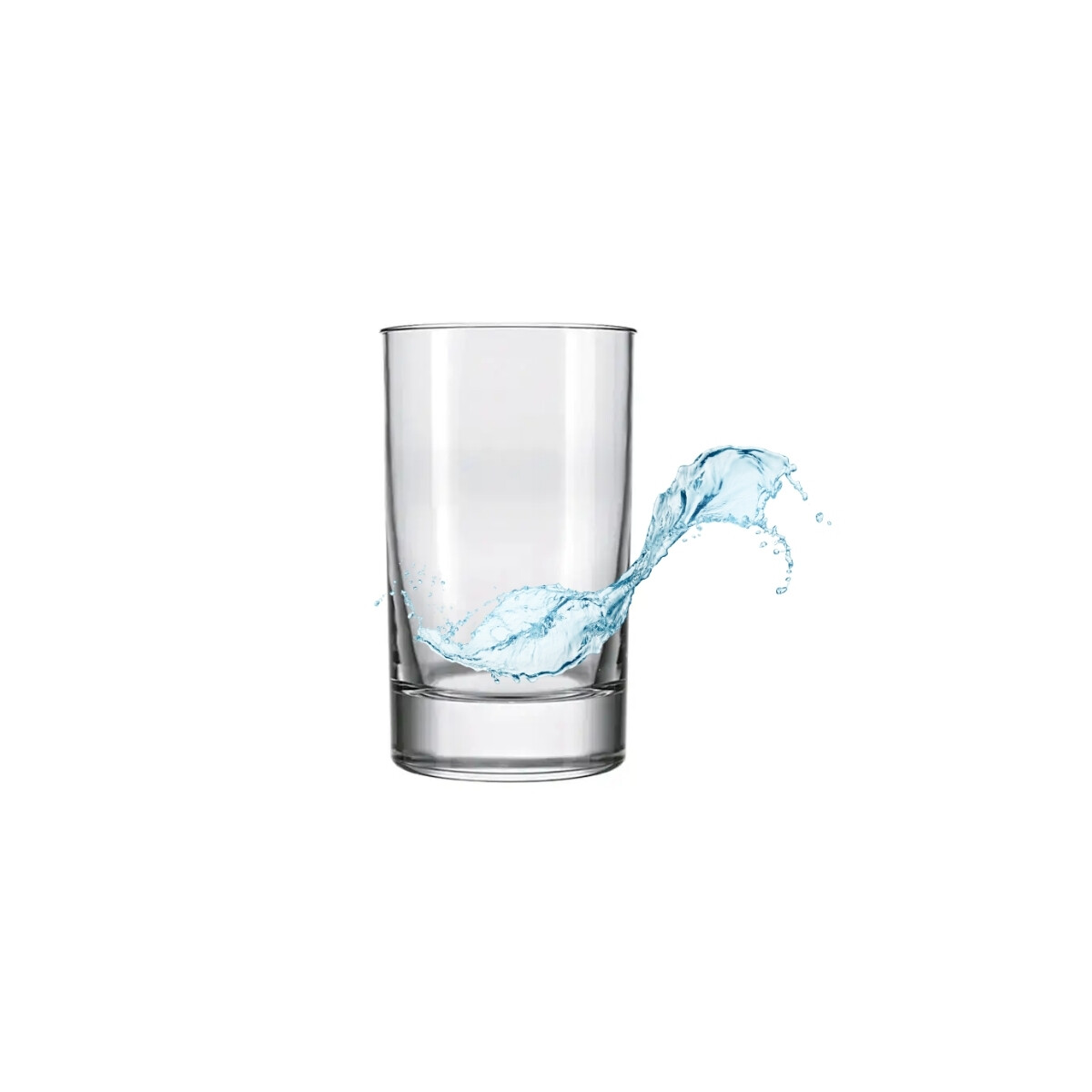 Vaso agua Atol vidrio 200 ml Nadir 