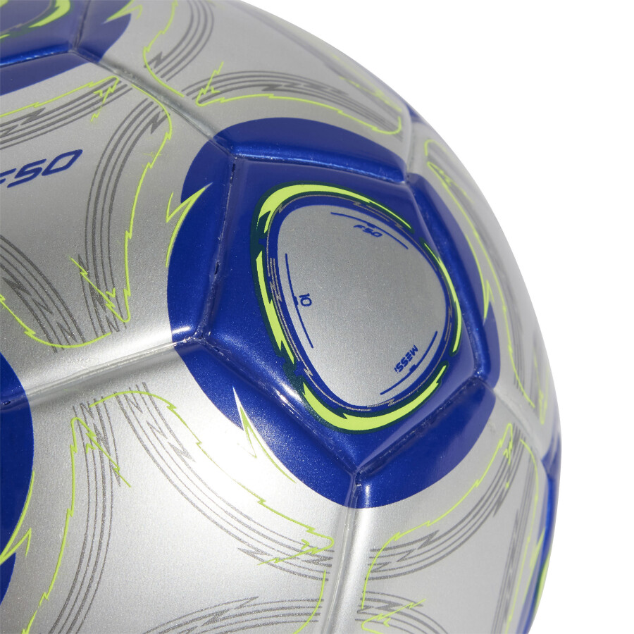 Pelota Adidas Mini Messi Plateado - Azul - Amarillo