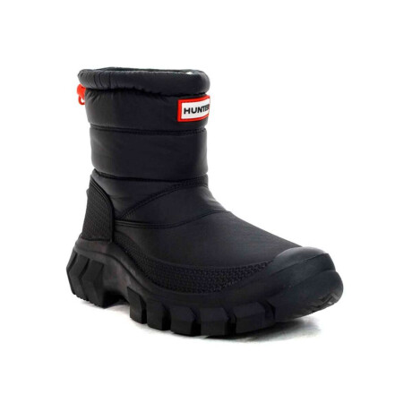 Hunter Bota De Nieve Intrepid Caña Corta Mujer Negro-Negro