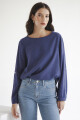 BLUSA LINO BASE AZUL