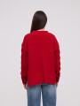 Sweater Petz Rojo Oscuro