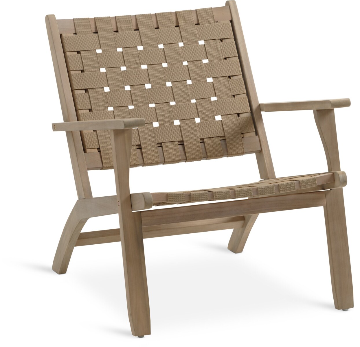Sillón de exterior SKARA madera dura 