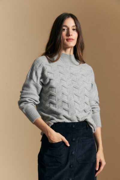 SWEATER MARE Gris