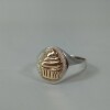 Anillo Profesión de Repostera/o en plata y oro Anillo Profesión de Repostera/o en plata y oro