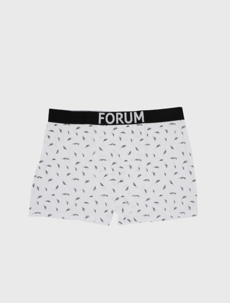 Boxer de Algodón Blanco Plantas