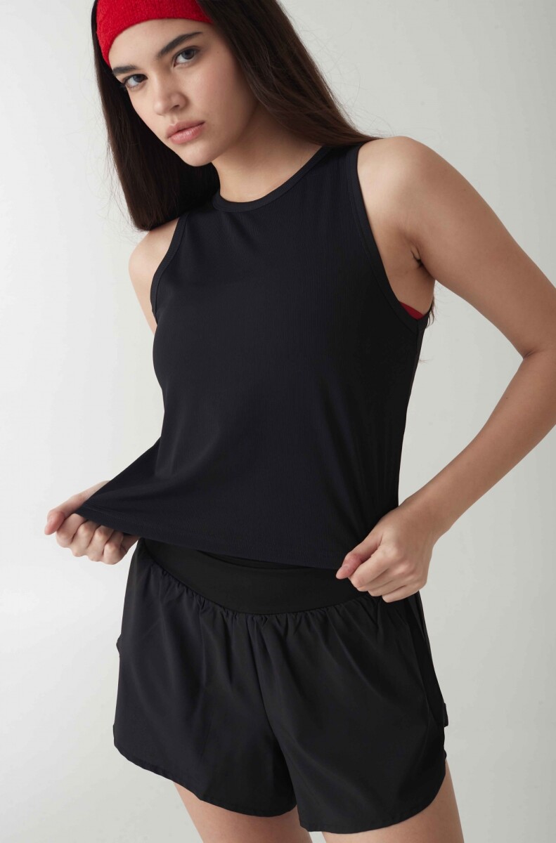 Musculosa Elle - Negro 
