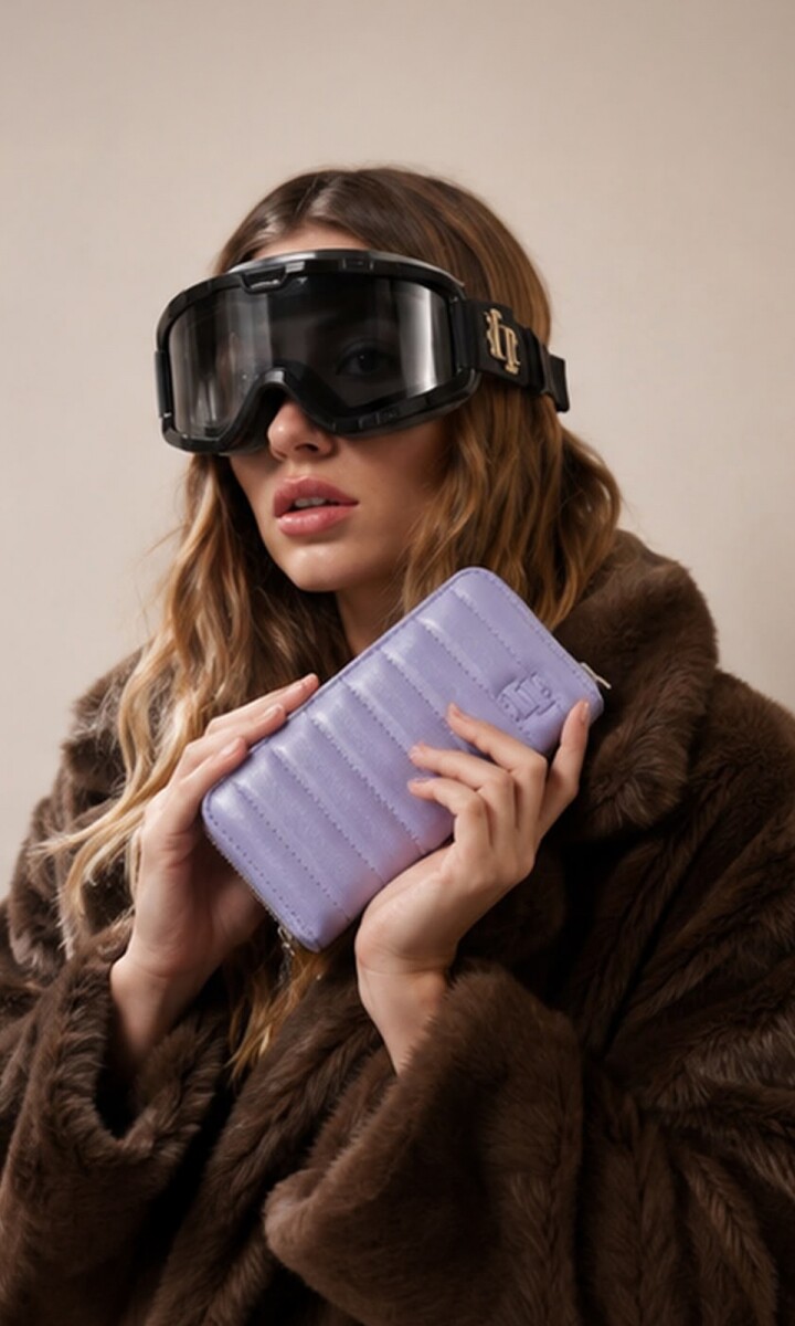 BILLETERA MELANIA - LAVANDA 