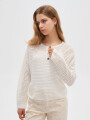 Sweater Ozara Marfil / Off White