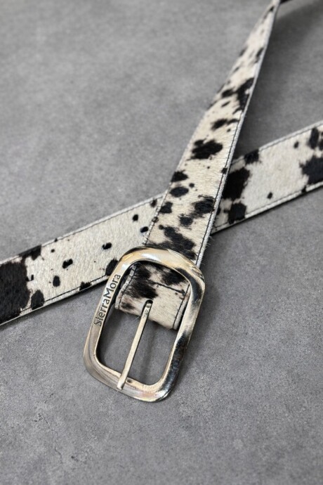 Total Print Belt Negro / Plateado