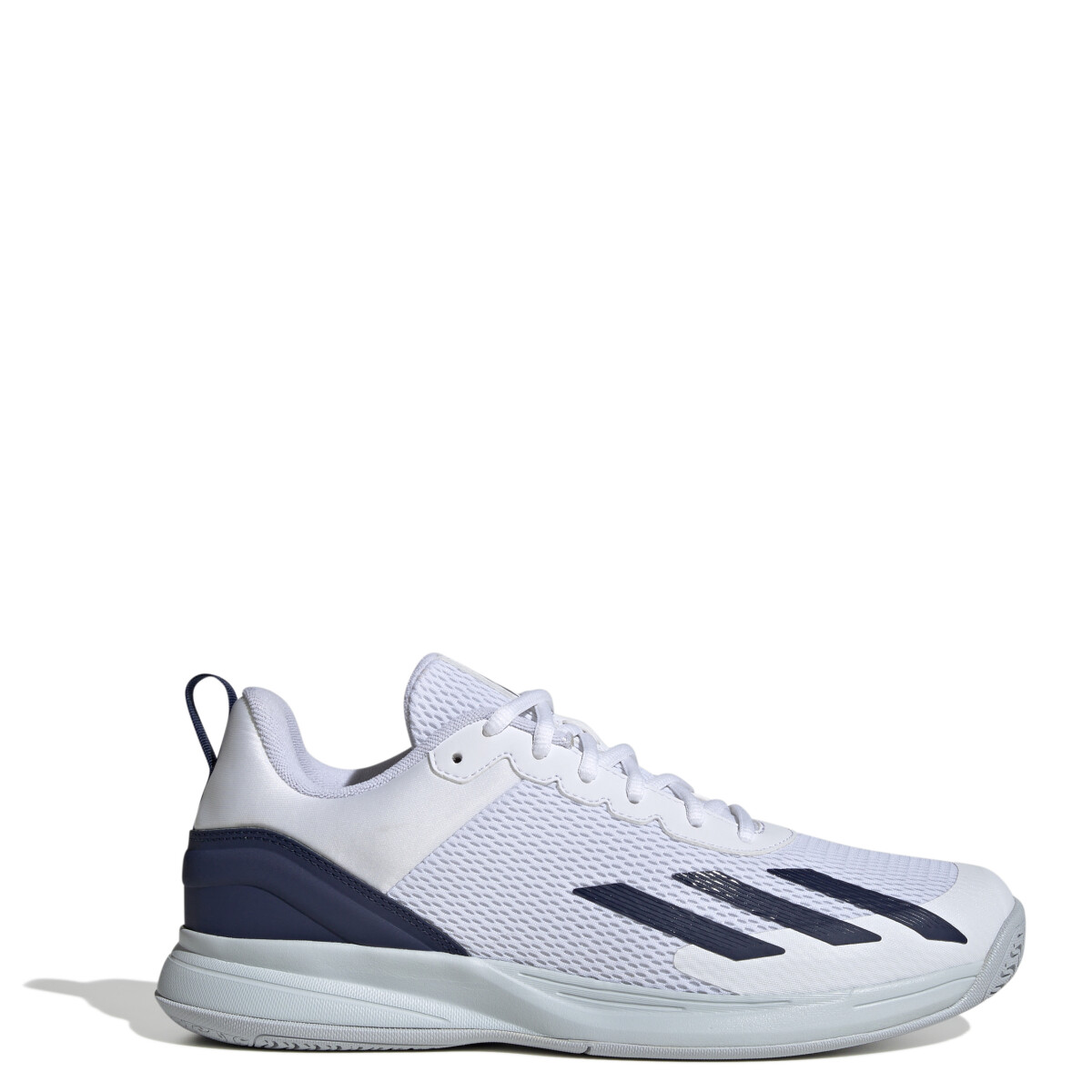 Championes de Hombre Adidas Courtflash Speed Adidas - Blanco - Azul Marino 