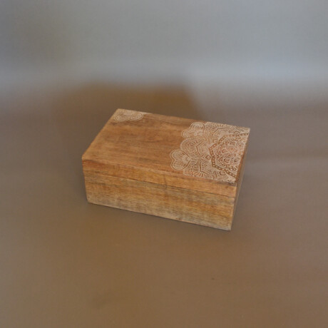 Caja en madera de mango Caja en madera de mango