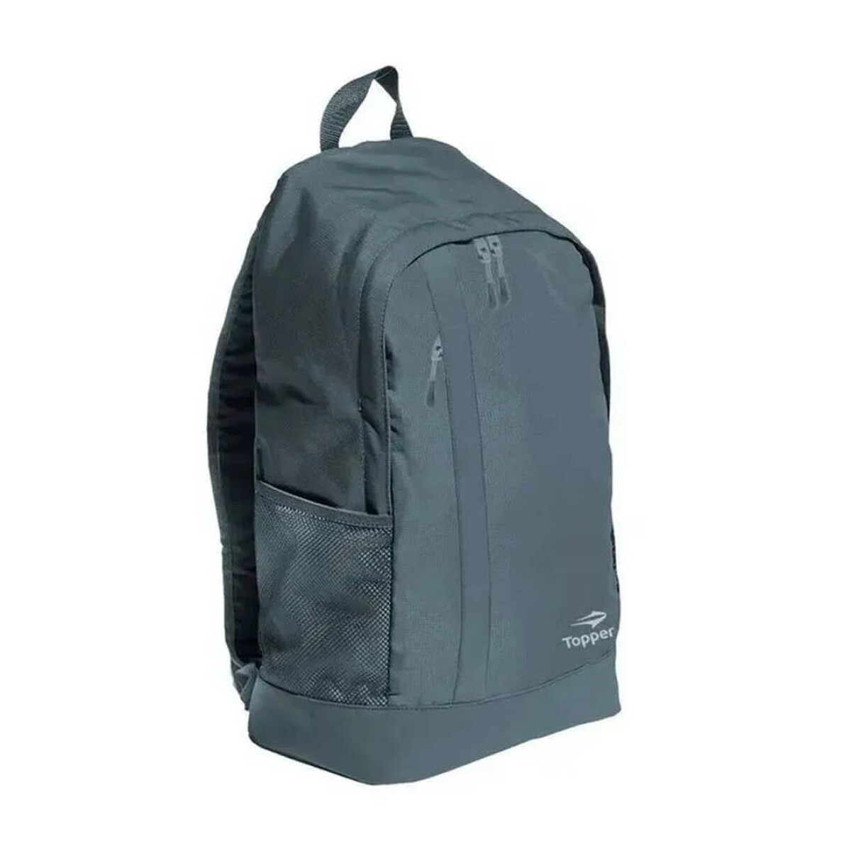 MOCHILA TEAM TOPPER Bordo fig - GRIS CLARO/NEGRO/NARANJA 