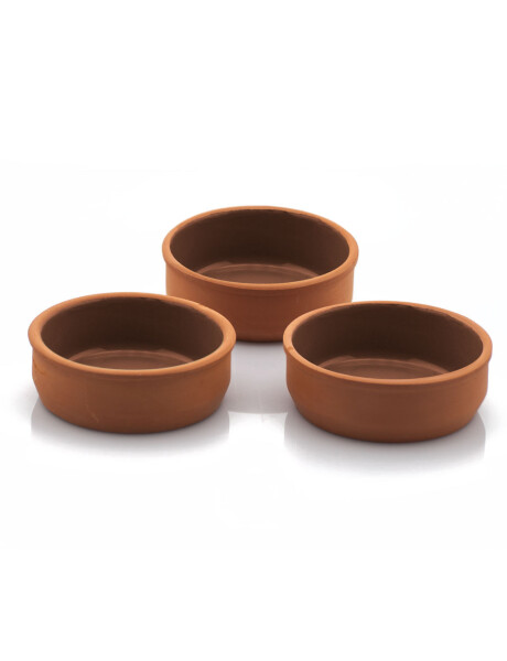 SET 3 BOWLS TERRACOTA D12x4CM 250ML SET 3 BOWLS TERRACOTA D12x4CM 250ML