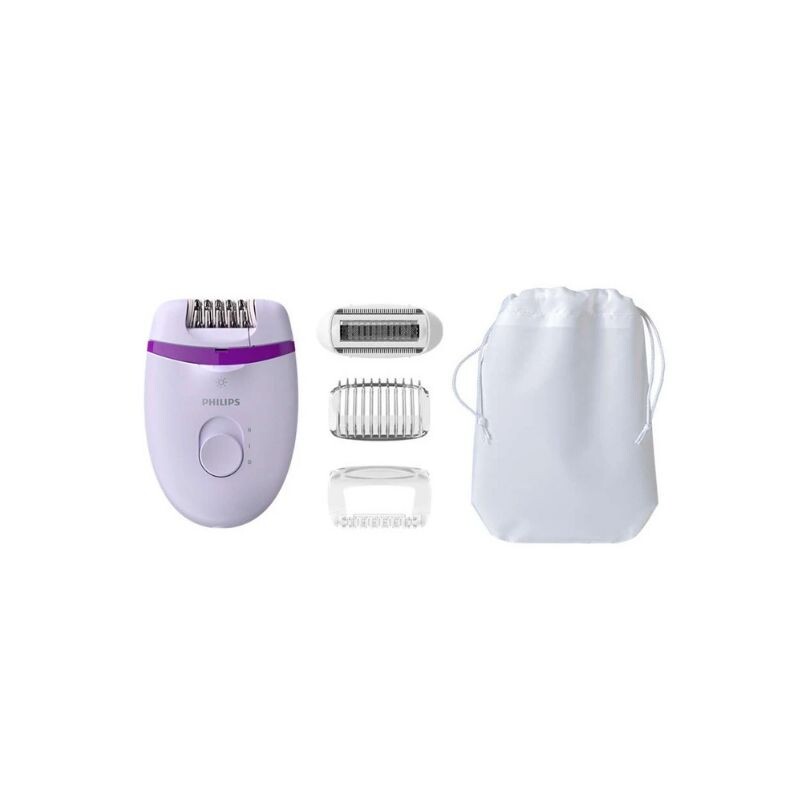 DEPILADORA ELÉCTRICA PHILIPS SATINELLE ESSENTIAL BRE225/00 Blanco