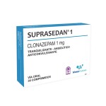 SUPRASEDAN 1 MG. CJ X 30 COMP. única