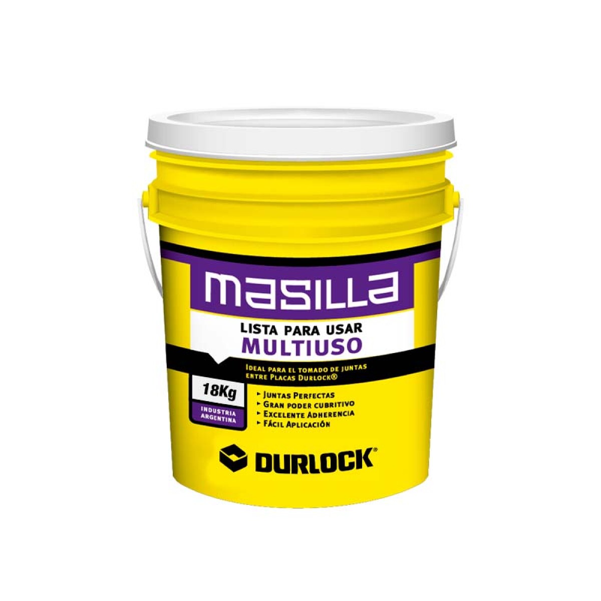 Masilla Durlock (Lista Para Uso) 18 Kgs - MASILLA DURLOCK (LISTA PARA USO) 18 KGS 