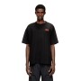 Polos Urbano Para Hombre T-Boxt-Bisk T-Shirt Negro