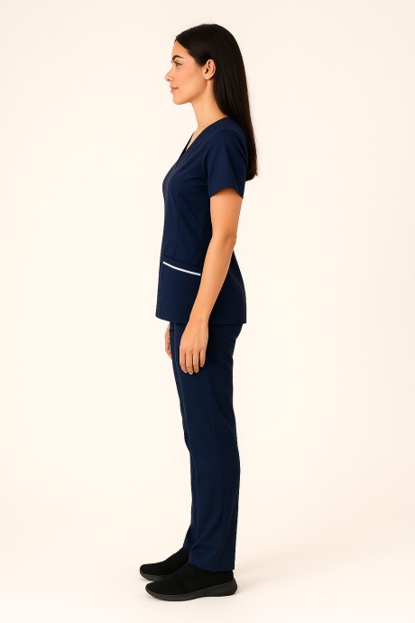 Casaca Mucama (domestica - Limpieza) AZUL Casaca Mucama (domestica - Limpieza) AZUL