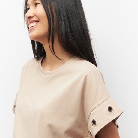 REMERA EXTON Beige