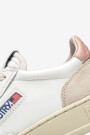 MEDALIST LOW WOM LEAT/SUEDE WH Blanco