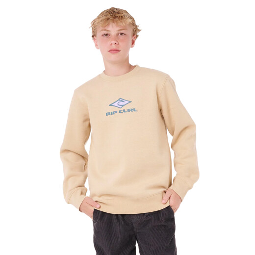 Buzo Rip Curl Island Paradiso Crew Niño - Beige Buzo Rip Curl Island Paradiso Crew Niño - Beige
