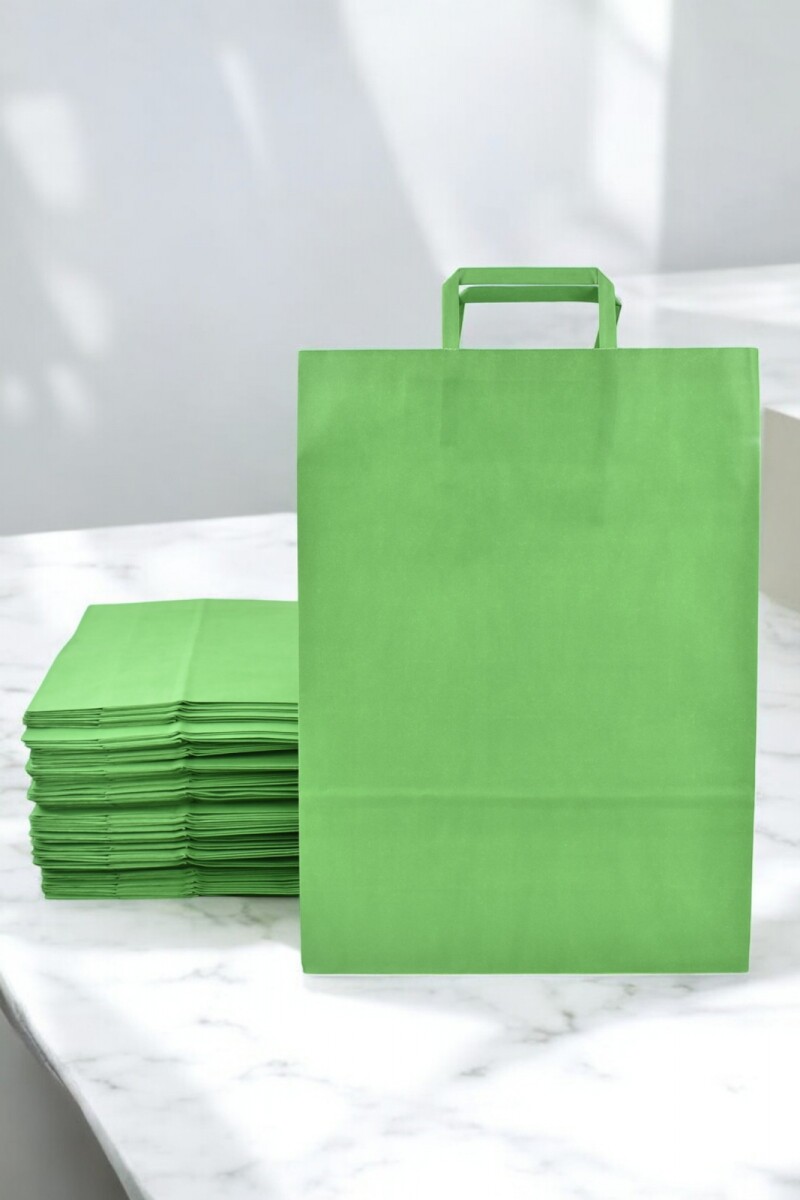 Pack x 50 - bolsa 30x12x41 cm - VERDE 