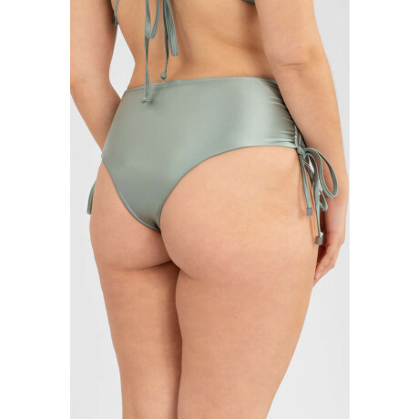 Bombacha alta jara Musgo metal