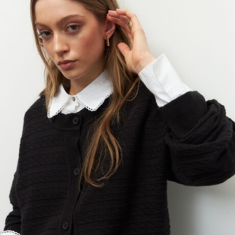 CARDIGAN TEO Negro