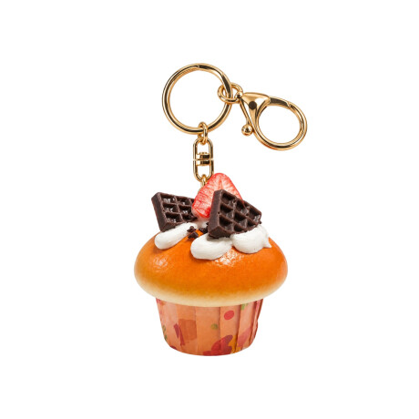 Llavero Squishy Cupcake Chocolate