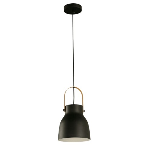 COLGANTE 1L CHILO E27 NEGRO CON CORREA COLGANTE 1L CHILO E27 NEGRO CON CORREA