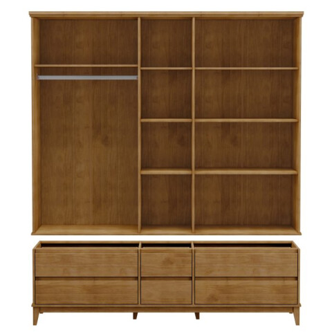 FINESTRA- ROPERO 5 PUERTAS 6 CAJONES REF 2804 FINESTRA- ROPERO 5 PUERTAS 6 CAJONES REF 2804