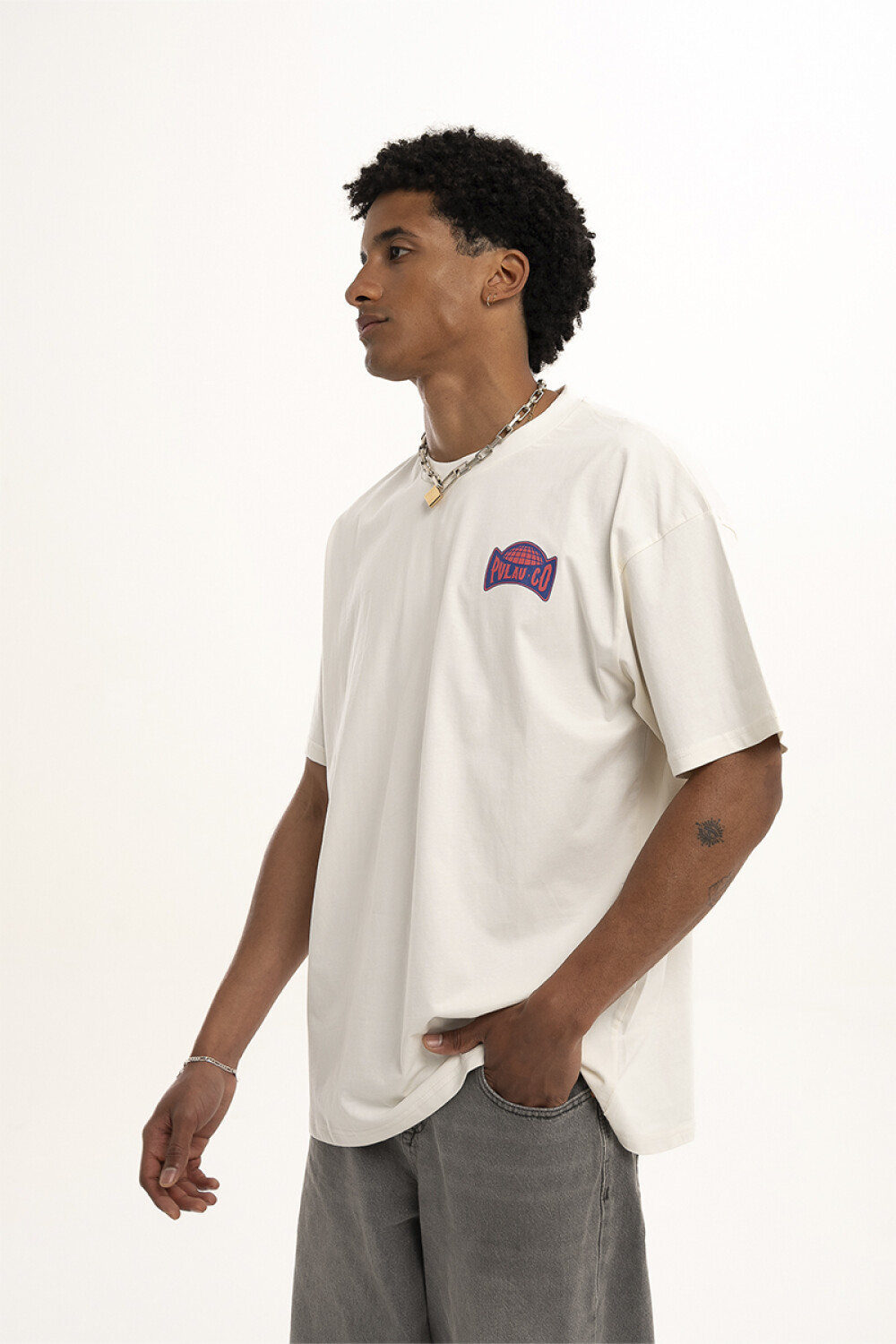 Remera Pulau WW Blanco