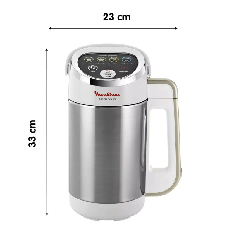 Sopera Easy Soup Moulinex XXL digital de acero Sopera Easy Soup Moulinex XXL digital de acero