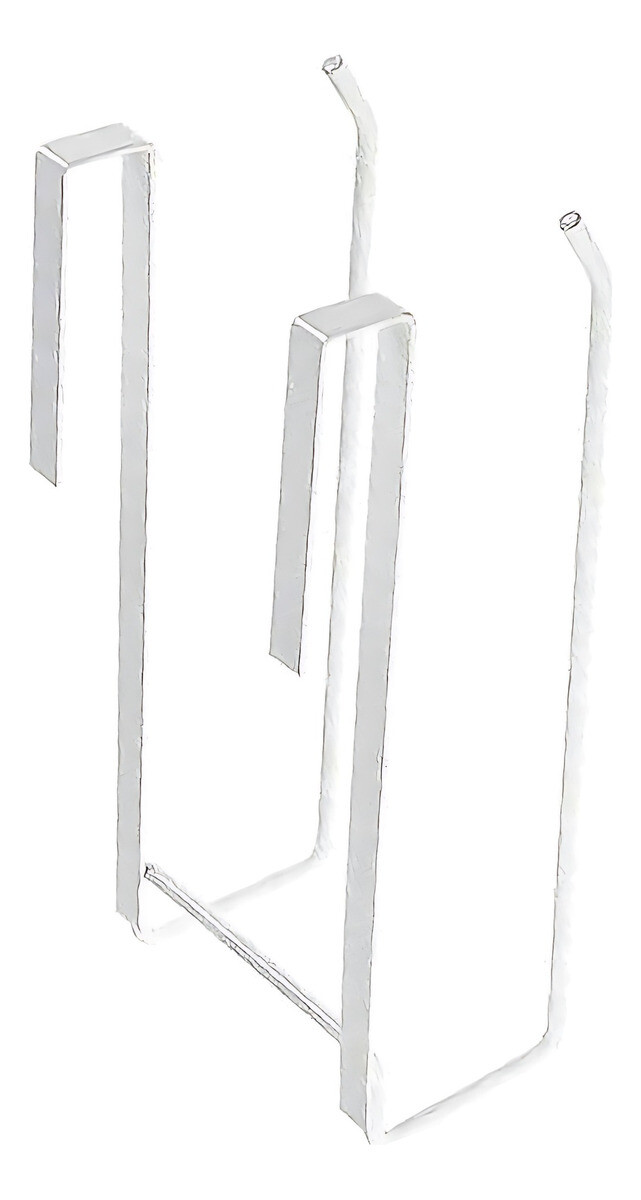 Porta Rollo Papel Toalla De Cocina Soporte Doble - Blanco 