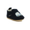 Macri Pantufla Niño/a Con Velcro Auto Marino