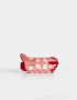 Broche Especiales Broche Acrílico Bota Con Flores - Rosa Claro
