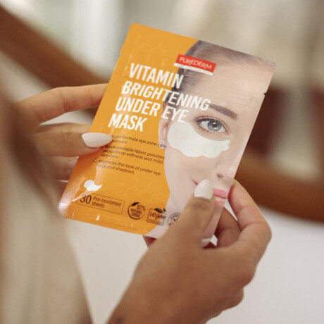 Mascarilla Contorno de Ojos Purederm Vitamin Brightening 30 Unidades Mascarilla Contorno de Ojos Purederm Vitamin Brightening 30 Unidades