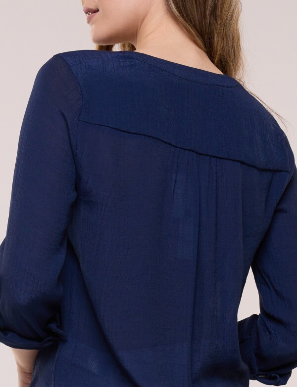 Blusa Nudo Opcional AZUL