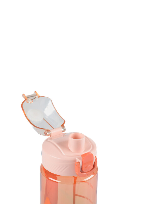 Botella Big Logo Umbro Naranja, Celeste