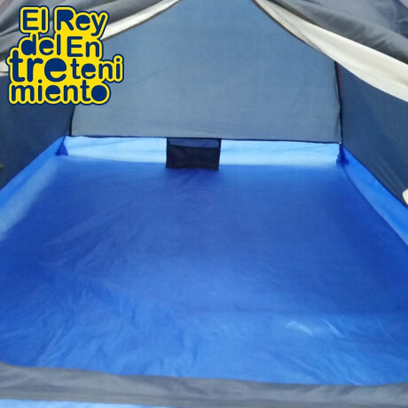 Carpa Iglú 2 Personas P/ Camping 2.00x1.45m + Bolso Azul