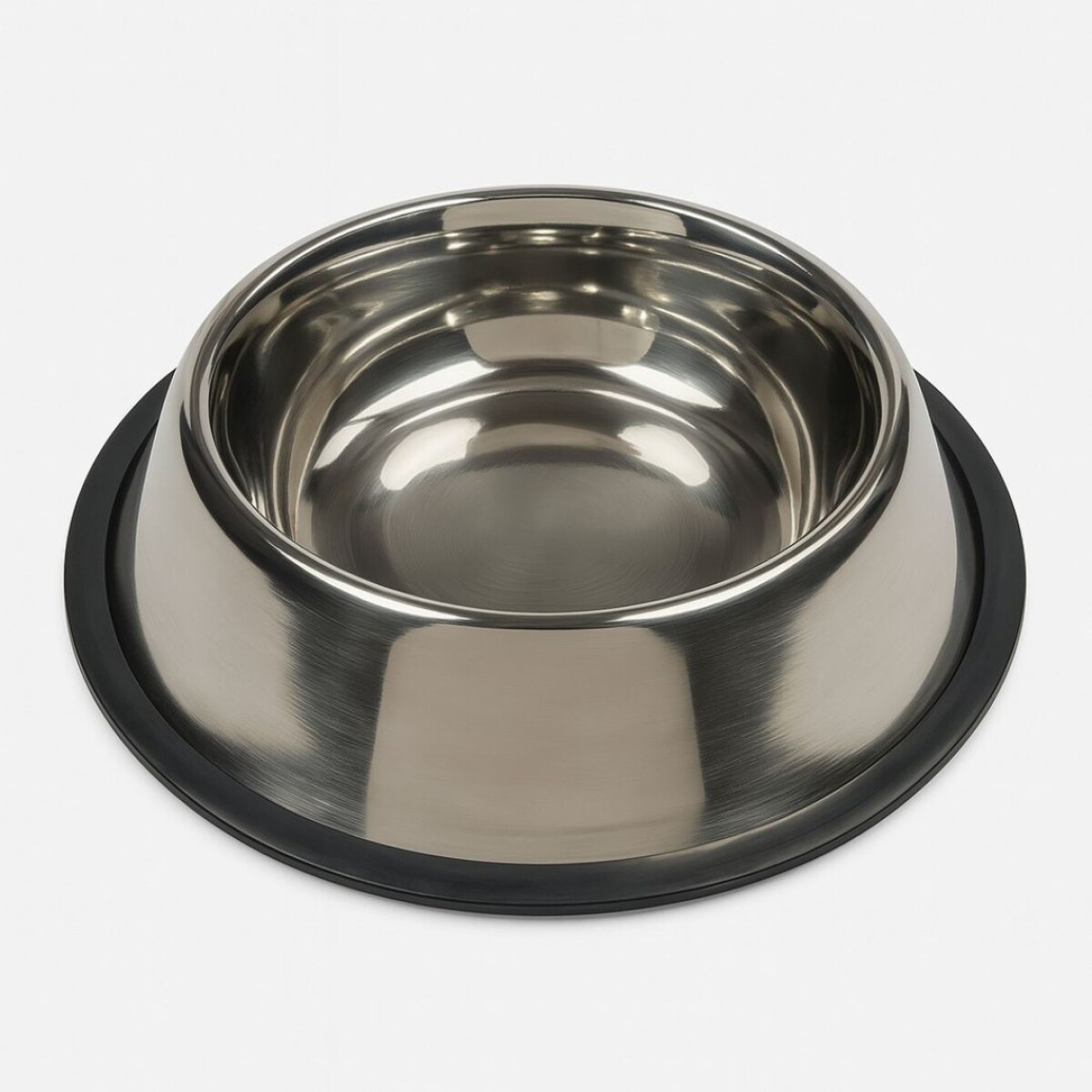 Plato Para Mascota De Acero Inoxidable 26 cm 
