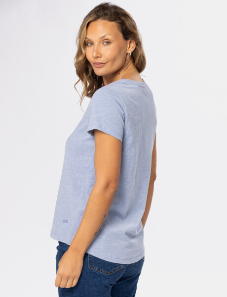 REMERA BÁSICA DE ALGODÓN Denim